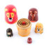 Matryoshka Wooden Animal Figures Funimals InnovaGoods 11 Pieces