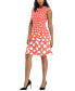 Фото #3 товара Petite Polka-Dot Fit & Flare Dress