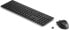 Фото #9 товара HP Wireless Rechargeable 950MK Mouse and Keyboard - Full-size (100%) - RF Wireless - Mechanical - QWERTY - Black - Mouse included