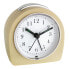 Фото #1 товара TFA Elektronischer Wecker beige - Quartz alarm clock - Beige - Plastic - Analog - Battery - AA