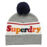 Фото #1 товара Шапка мужская Superdry Vintage Classic Logo Beanie