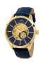 ფოტო #1 პროდუქტის Men's Cassius Automatic Genuine Leather Band Watch 802BCAL