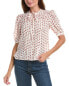 Фото #1 товара Rebecca Taylor Emmy Silk Blouse Women's Xs