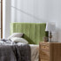 Фото #5 товара Изголовье кровати 160 x 7 x 64 cm Синтетическая ткань Зеленый