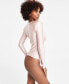 Фото #2 товара Women's Cowlneck Bodysuit, Created for Macy's
