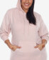 ფოტო #6 პროდუქტის Plus Size Hoodie Sweatshirt Dress