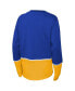 ფოტო #3 პროდუქტის Big Boys Gold, Blue St. Louis Blues Pro Assist Long Sleeve T-shirt