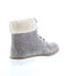 Фото #8 товара Diba True Draw Tap 31120 Womens Gray Suede Lace Up Casual Dress Boots