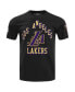 Men's Black Los Angeles Lakers T-shirt