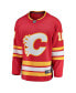 Men's Jonathan Huberdeau Red Calgary Flames Home Breakaway Player Jersey Красный, 5XL - фото #3