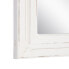 Wall mirror 63 x 3 x 110 cm White Fir wood