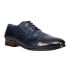 Lucchese Franca Oxford Womens Blue Flats Casual BL7750