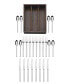 Фото #1 товара Living Arlo 18.0 Stainless Steel 24 Piece Flatware Set, Service for 8 with Caddy