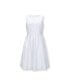 ფოტო #6 პროდუქტის Women's Linen Open Back Sundress