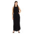 SUPERDRY Satin Racer sleeveless long dress