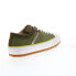 Diesel S-Principia Low Mens Green Canvas Lace Up Lifestyle Sneakers Shoes