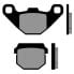 BRENTA MOTO 3074 organic rear Brake Pads - фото #2