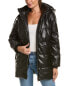 Фото #1 товара Куртка с квадратным узором Stella + Lorenzo для женщин черного цвета