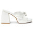 Фото #1 товара COCONUTS by Matisse Esme Platform Womens White Dress Casual ESME-111