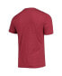 Men's Heathered Charcoal, Maroon Montana Grizzlies Meter T-shirt and Pants Sleep Set