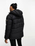 Фото #3 товара Napapijri Box Mid length water-repellent hooded puffer jacket in black