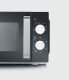 SEVERIN MW 7761 - Countertop - Solo microwave - 20 L - 1000 W - Rotary - Black - Stainless steel