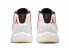 Jordan Air Jordan 11 platinum tint 白红兔八哥 高帮 复古篮球鞋 男款 白红