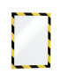Фото #2 товара Durable Duraframe Security A4 - A4 - Black - Yellow - Portrait/Landscape - 2 pc(s)