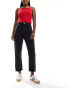 DTT Lou mom jeans in washed black