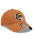 Фото #5 товара Men's Brown Los Angeles Rams Core Classic 2.0 9TWENTY Adjustable Hat