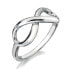 Silver Ring Hot Diamonds Infinity DR144