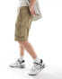 Фото #1 товара AllSaints Slane cargo shorts in light khaki