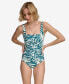 ფოტო #1 პროდუქტის Pleated One-Piece Swimsuit,Created for Macy's