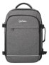 Фото #1 товара Manhattan Rome Notebook Travel Backpack 17.3" - Two Sleeves for Most Laptops Up To 17.3" and Tablets Up To 11" - Aircraft-friendly Carry-on - 40L Capacity - Multiple Accessory Pockets - Three Soft Clamshell Cases - Two Handles - Stowable Shoulder Straps - Light Gre