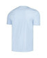 ფოტო #2 პროდუქტის Men's and Women's Light Blue Garfield Ask Me If I Care T-shirt