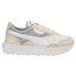 Фото #1 товара Puma Cruise Rider Soft Womens Off White Sneakers Casual Shoes 381884-01