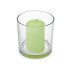 Scented Candle 10 x 10 x 10 cm (6 Units) Glass Jasmine