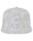 Фото #3 товара Men's White Chicago Cubs Logo Dunes A-Frame Trucker 9FIFTY Snapback Hat