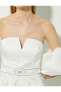 Фото #5 товара Bridal Mini Abiye Elbise Omzu Açık Taş Detaylı