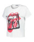 Фото #2 товара Women's White Rolling Stones Solo Graphic T-Shirt