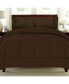 Solid Color Box Stitch Down Alternative King Comforter