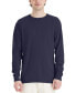 Фото #7 товара Unisex Garment Dyed Long Sleeve Cotton T-Shirt