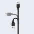 Фото #2 товара Przedłużacz adapter do kabla przewodu USB 2.0 50cm czarny