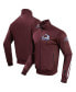 ფოტო #1 პროდუქტის Men's Burgundy Colorado Avalanche Classic Chenille Full-Zip Track Jacket