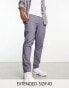 ASOS DESIGN tapered chinos in charcoal