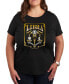 Фото #1 товара Zodiac Libra Plus Size Graphic T-Shirt