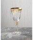 Set of 6 Water Glasses with Rich Design