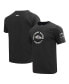 Фото #1 товара Men's Black Baltimore Ravens Hybrid T-shirt