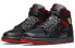 Jordan Air Jordan 1 Retro Mid "Last Shot" 防滑透气 中帮 复古篮球鞋 男款 黑红 / Кроссовки Jordan Air Jordan 554724-076