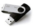 Фото #1 товара GoodRam UTS2 - 16 GB - USB Type-A - 2.0 - 20 MB/s - Swivel - Black - Флешка GoodRam UTS2-0160K0R11 16 ГБ USB 2.0 с поворотным разъемом, скорость до 20 МБ/с, черная